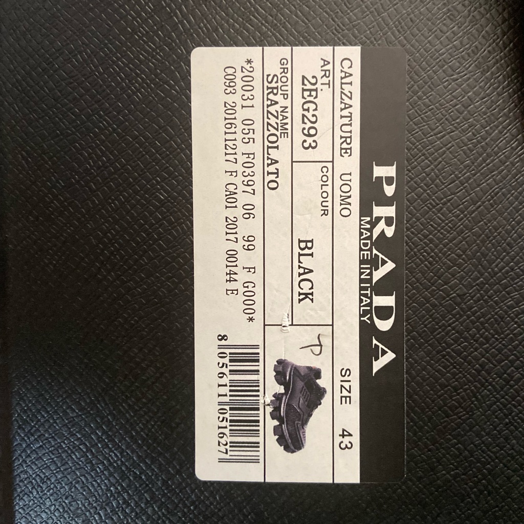 Prada Cloudbuster Thunders